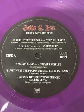 LP Jake E. Lee: Runnin' With The Devil CLR | LTD
