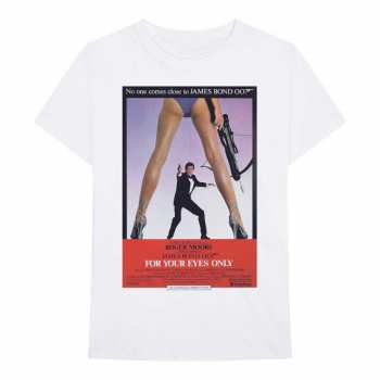 Merch James Bond 007: Tričko For Your Eyes Plagát 