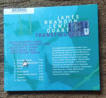 CD James Brandon Lewis Quartet: Transfiguration DIGI