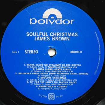 LP James Brown: A Soulful Christmas