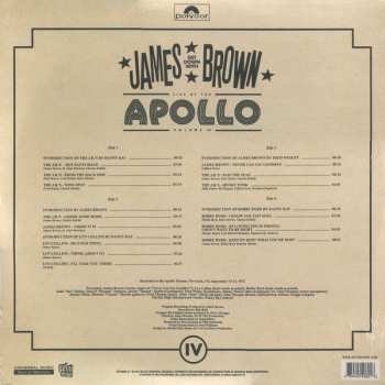 2LP James Brown: Get Down With James Brown: Live At The Apollo Volume IV