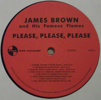 LP James Brown & The Famous Flames: Please, Please, Please