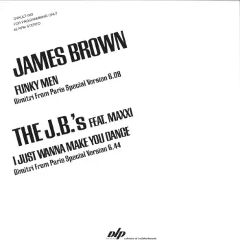 James Brown: Funky Men / I Just Wanna Make You Dance (Dimitri From Paris Special Versions)