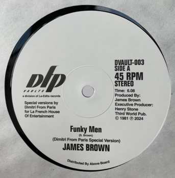 LP James Brown: Funky Men / I Just Wanna Make You Dance (Dimitri From Paris Special Versions)