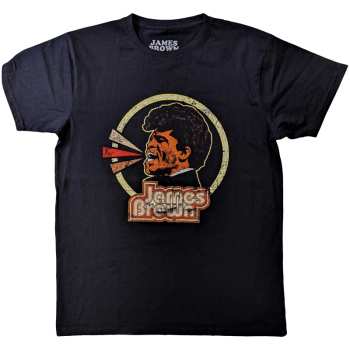 Merch James Brown: Tričko Circle & Logo James Brown