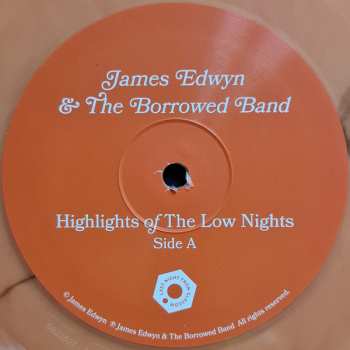 LP James Edwyn & The Borrowed Band: Highlights Of The Low Nights