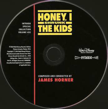 CD James Horner: Honey, I Shrunk The Kids (Expanded Original Motion Picture Soundtrack) LTD