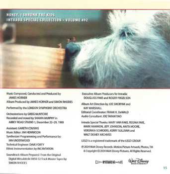 CD James Horner: Honey, I Shrunk The Kids (Expanded Original Motion Picture Soundtrack) LTD
