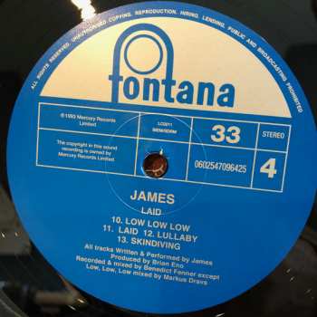 2LP James: Laid