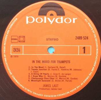 LP James Last: In The Mood For Trumpets