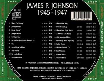 CD James Price Johnson: 1945-1947