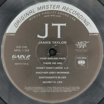LP James Taylor: JT LTD | NUM
