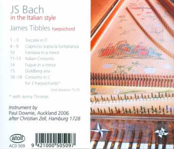 CD James Tibbles: JS Bach In The Italian Style