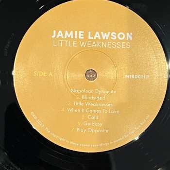 LP Jamie Lawson: Little Weaknesses