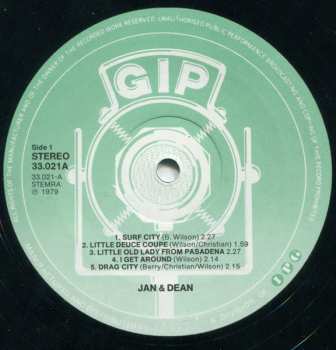 LP Jan & Dean: Surfcity