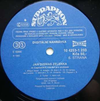 3LP The Czech Philharmonic Orchestra: Litaniae Omnium Sanctorum/Requiem In D/Salve Regina/Sinfonia In C/Concerto In G A 8 Concertanti/Capriccio N°. 4/Motet "Chvalte Boha Silného" (3xLP + BOX + BOOKLET)