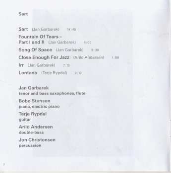 3CD/Box Set Jan Garbarek: Dansere