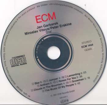 CD Peter Erskine: Star