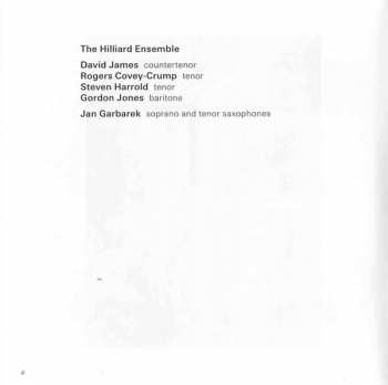 CD Jan Garbarek: Officium Novum