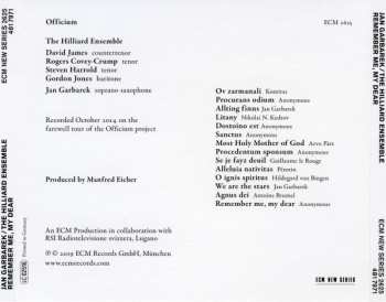 CD Jan Garbarek: Remember Me, My Dear