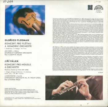 LP Jan Hecl: Koncert Pro Flétnu A Komorní Orchestr, Koncert Pro Housle A Orchestr