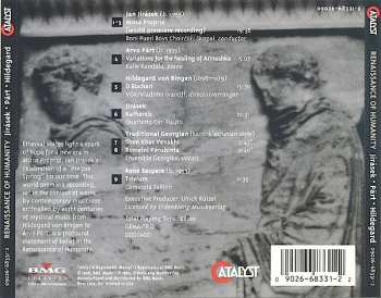 CD Arvo Pärt: Renaissance Of Humanity