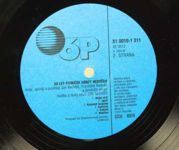 LP Jan Nedvěd: 20 Let Písniček Honzy Nedvěda