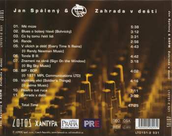 CD Jan Spálený: Zahrada V Dešti