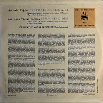 LP Jan Václav Hugo Voříšek: Symfonie D-dur / Symfonie Es-dur