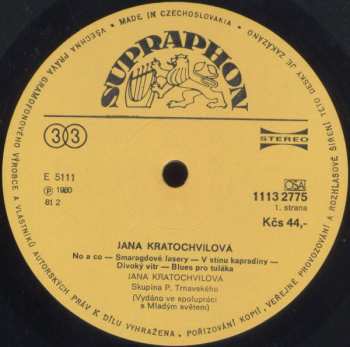 LP Jana Kratochvílová: Jana Kratochvílová