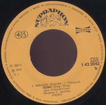 SP Kroky: Song / Rok