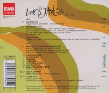 2CD Sir Simon Rattle: Glagolitic Mass · Sinfonietta · Piano Works · Songs