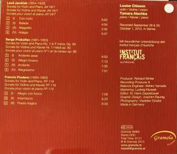 CD Sergei Prokofiev: Violinsonaten