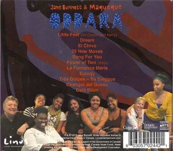 CD Jane Bunnett: Oddara