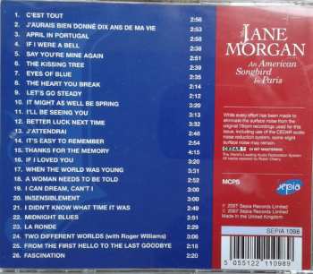 CD Jane Morgan: An American Songbird In Paris