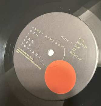 LP Janet Elizabeth Simpson: Can I See You Tonight?