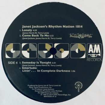 2LP Janet Jackson: Rhythm Nation 1814 LTD