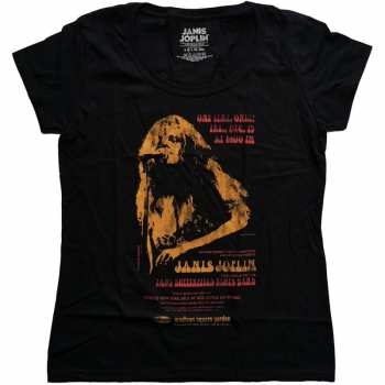 Merch Janis Joplin: Dámske Tričko Madison Square Garden 