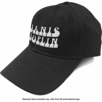 Merch Janis Joplin: Šiltovka White Logo Janis Joplin