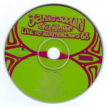 CD Big Brother & The Holding Company: Live At Winterland '68