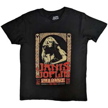 Merch Janis Joplin: Tričko Vintage Plagát