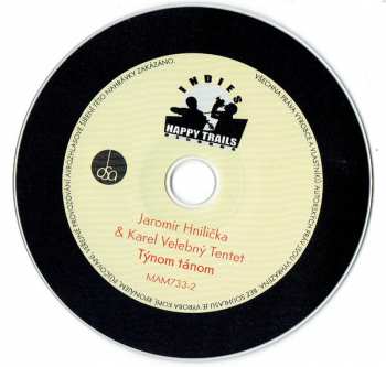 CD Jaromír Hnilička & Karel Velebný Tentet: Týnom Tánom