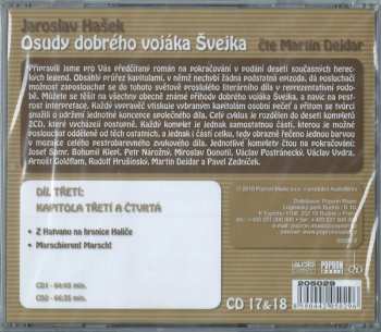 2CD Jaroslav Hašek: Osudy Dobrého Vojáka Švejka (CD 17 & 18)