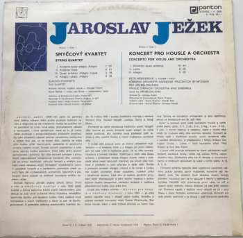 LP Jiří Bělohlávek: Smyčcový Kvartet / Koncert Pro Housle A Orchestr