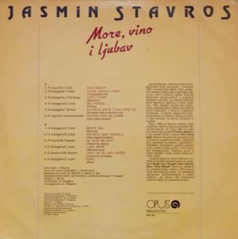 LP Jasmin Stavros: More, Vino I Ljubav