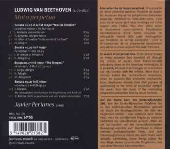 CD Ludwig van Beethoven: Moto Perpetuo (Sonatas Op.26, 31, 54, 90)