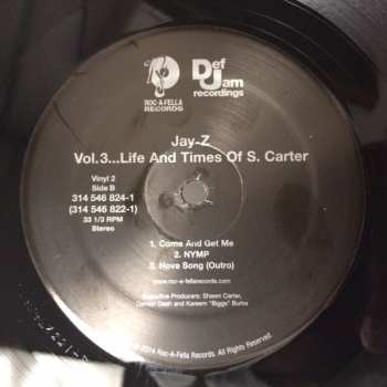 2LP Jay-Z: Vol. 3... Life And Times Of S. Carter