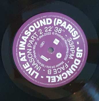 LP Jean-Benoît Dunckel: Live At Inasound (Paris)