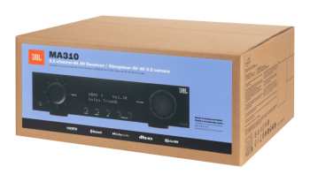 Audiotechnika JBL MA310 - Av Zesilovač 5.2, 60 W, 4k, Bluetooth - černý