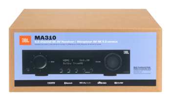 Audiotechnika JBL MA310 - Av Zesilovač 5.2, 60 W, 4k, Bluetooth - černý